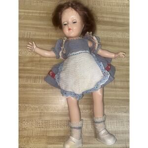 Vintage 1940s Genuine Ideal P-90 Toni Doll Original Dress Shoes 15” Made In USA
